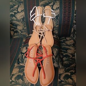 Copper Key Braided Sandals Bundle